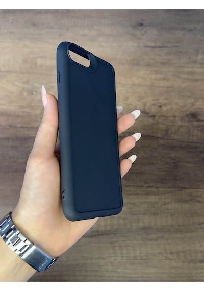 Apple Uyumlu iPhone 6/7/8 Plus Silikon Kılıf Xfab Siyah