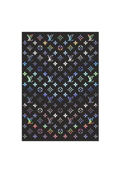 A5 Hologram Sticker 074 Tek Paket Çoklu Sticker Standart