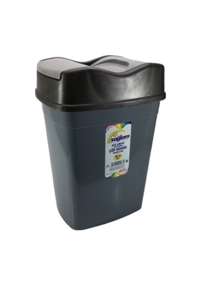 Eminhome Çift Kapaklı Çöp Kovası 25 Lt