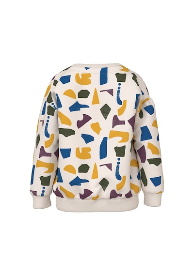 Name It Name İt Unisex Çocuk Bisiklet Yaka Sweatshirt 13221507 001 Bej