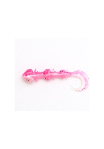 Fubelo Fubelorm 6 Cm Kokulu Silikon Balık 8 Pcs Whıte Pınk Glow