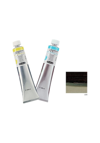 Schmincke Akademie Yağlı Boya 200 ML - Vandyke Brown 614