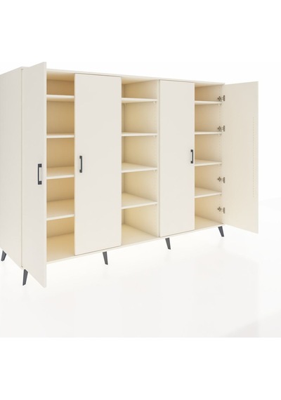 Kronos Dolap 12 Raflı 4 Kapaklı 220x59x163 Aytaşı-aytaşı Aytaşı-aytaşı