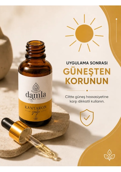 Biodamla Natural Kantaron Yağı 20 Ml