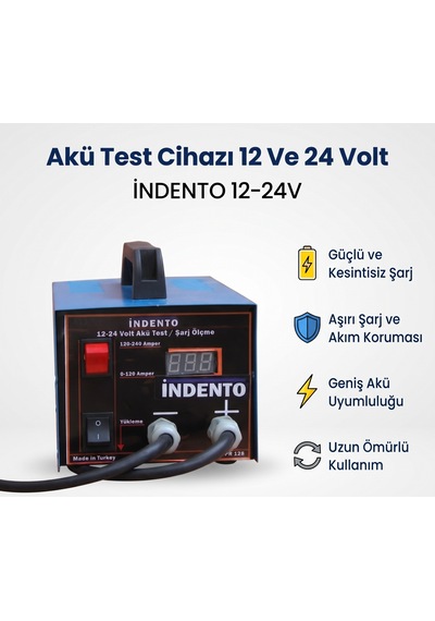 Akü Test 12 ve 24 Volt