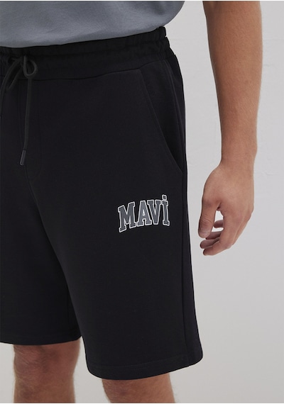 Mavi - Mavi Baskılı Siyah Şort 0410224-900 Siyah