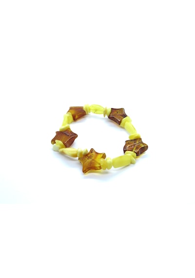 Ambergold Kehribar Bileklik Damla Kehribardan Blk0528
