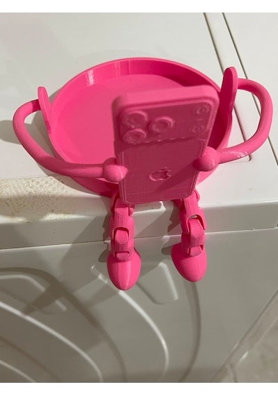 Tuvalet Kağıdı Standı Pembe