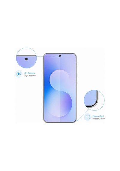 Samsung Uyumlu Galaxy A57 Mat Ekran Koruyucu 9h Nano Şeffaf