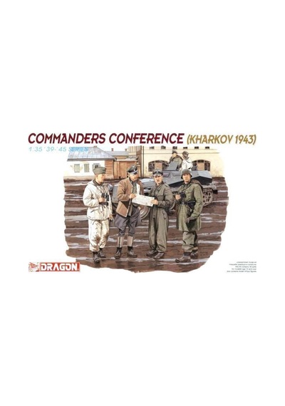 1/35 Commanders Conference Maketi, Dragon 6144