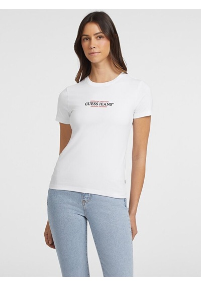 Guess Kadın Tişört-w4yı02j1314 Pure Whıte