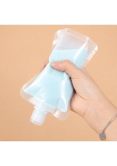Seyahat Şampuan Kabı, 3 Adet 100 Ml Doldurulabilir Sıvı Ve Kozmetik Saklama Kabı, Sızdırmaz Seyahat Seti