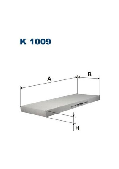 Fıltron K1009 Polen Filtresi Opel Vectra B 1.6i-16i 16v-1.8i 16v-2.0-2.0i 16v-2.5i V6-2.6i V6 95-02 1808607-90512779-90464424