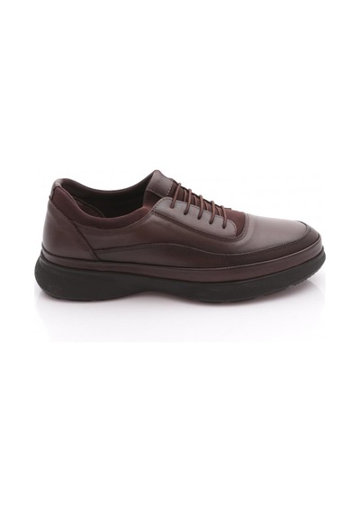 Dgn 1601 Erkek Bağcikli Comfort Ayakkabi Kahve Kahve
