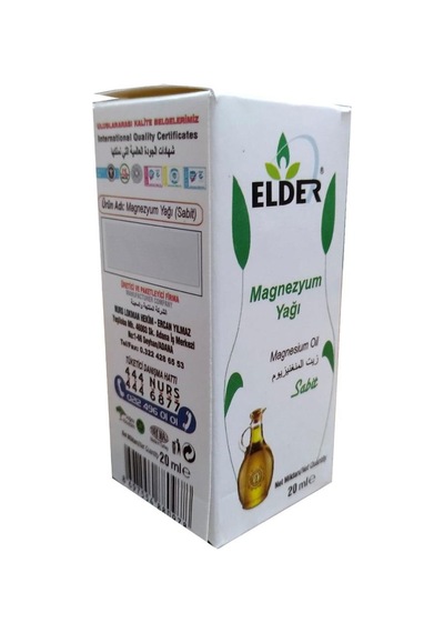 Nurs Elder Magnezyum Yağı 20 ML Doğal