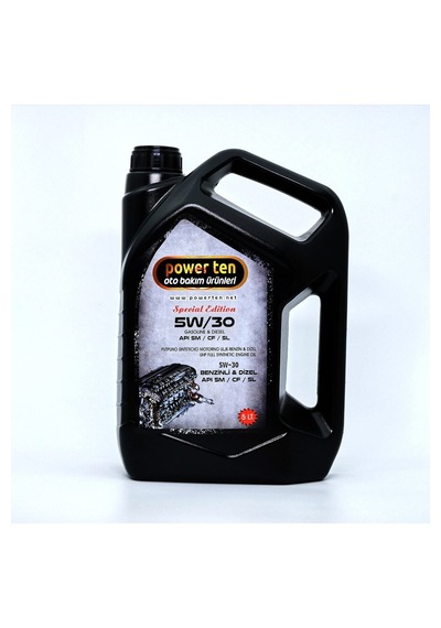 Power Ten  5W-30 Motor Yağı 5 Litre