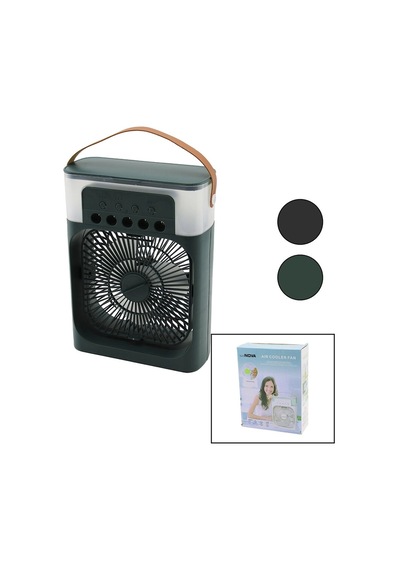 Bay Hava Nemlendirme - Fan - Gece Lambası Masa Üstü Ultrasonik Vantilatör 360 Derece Usb Şarj 3kdm Hız Bx40 Najmad