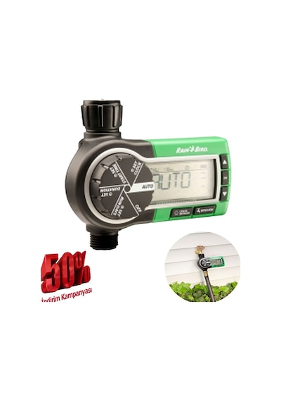 Rainbird Kontrol Ünitesi Pilli Otomatik Musluk Tipi Zamanlayıcı