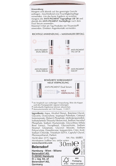EUCERİN ANTİ-PİGMENT ÇİFT ETKİLİ SERUM 30 ML