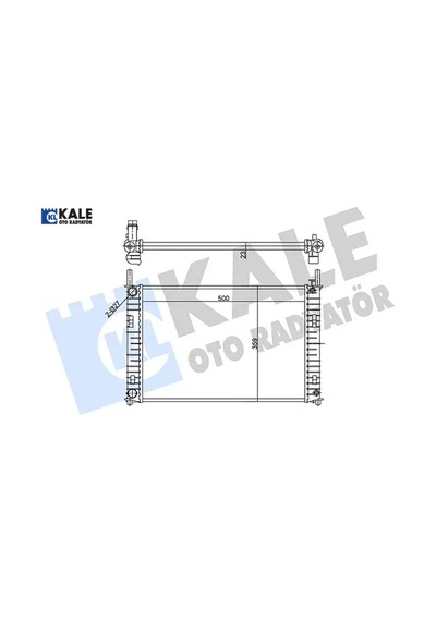 Motor Su Radyatoru Fıesta 1.25 16v 1.4 16v 1.4tdcı 01 08 Mazda Iı 1.4cd Manuel Mekanık Sıstem Kale Radyatör