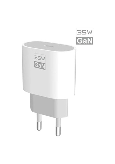 Watt Type-c Pd Hızlı Şarj Başlık Adaptör Gan Teknolojisi Yerli Üretim 35w