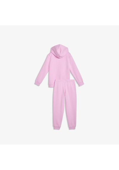 Puma Essential No.1 Logo Çocuk Pembe Eşofman Takımı 685238 Çok Renkli