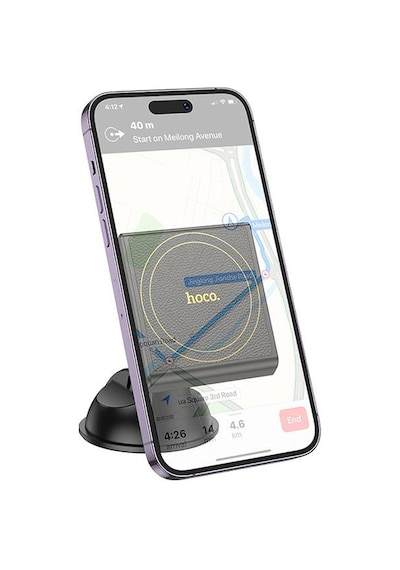 Hoco H47 Torpido Üstü Magsafe Manyetik Araç İçi Telefon Tutucu Siyah