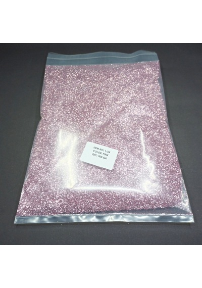 SİM AÇIK PEMBE GLİTTER TOZ SİM 500 GR
