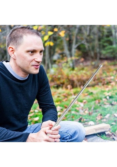 Teleskopik Ateş Başlatıcı Outdoor Üfleme Borusu 63 Cm 5570 Sarı