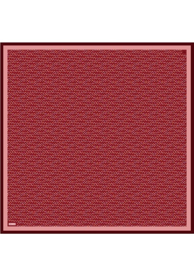 Belli Twill Saf İpek Eşarp 2025 Yaz Sezonu 4128d T - Renk-33 Çok Renkli