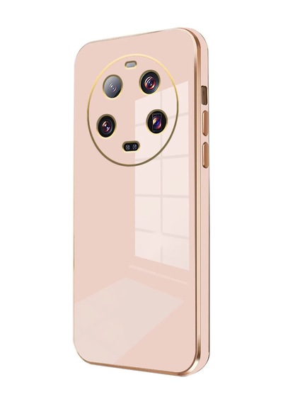 Xiaomi Mi 14 Ultra Uyumlu Kılıf Volet Silikon - Pembe