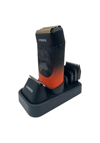Powertec Tr-700 2'si 1 Arada 4 Taraklı Dijital Ekranlı 9000 Rpm Günlük Sakal Ve Saç Tıraş Makinesi