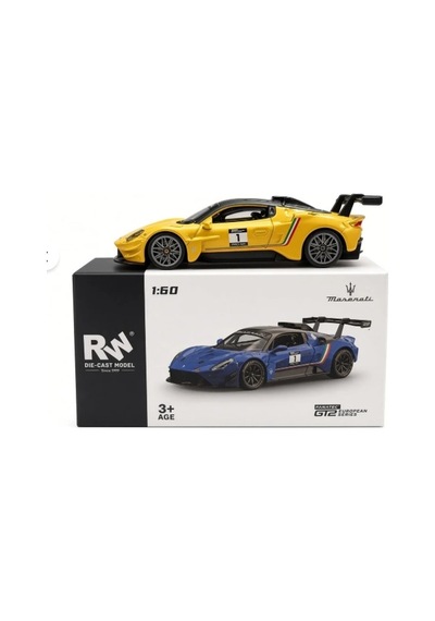 Maserati Gt2 Model Araba 1:60 Lisanslı Çek Bırak Metal Küçük Araç Oyuncağı Bx-316662