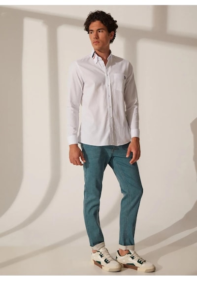 U.S. Polo Assn. Us Polo Assn Dokuma Erkek Gömlek 1576625 001