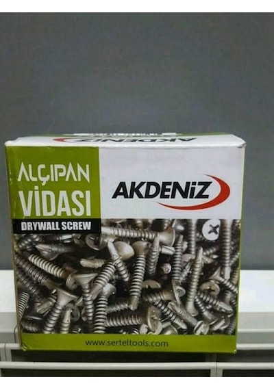 Akdeniz Alçıpan Vidası 3,2 25 Mm 1000 Ad