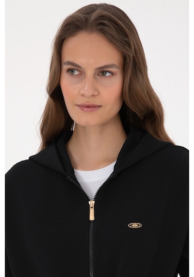 U.s. Polo Assn. Kadın Siyah Hırka Örme 50318098-vr046 Sıyah