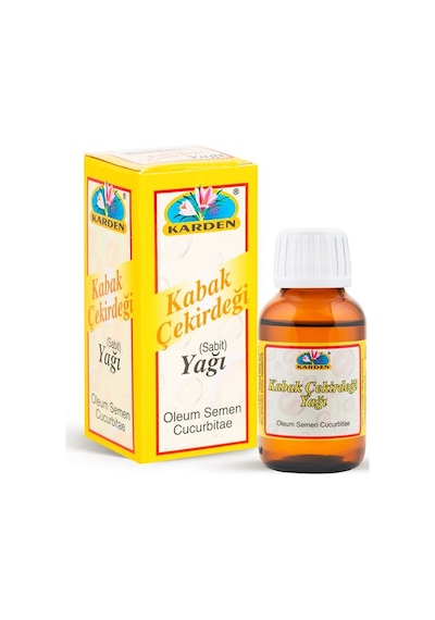 Karden Kabak Çekirdeği Yağı 20 ML