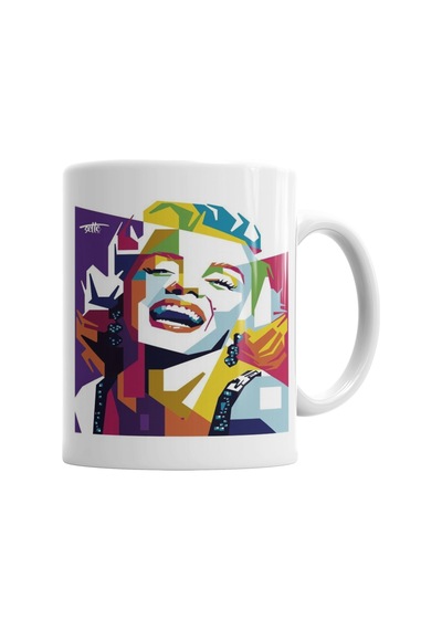 Marilyn Monroe Kupa Bardak Porselen No32660 Karışık