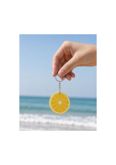 3d Marketi Limon Anahtarlık Charm 2'li