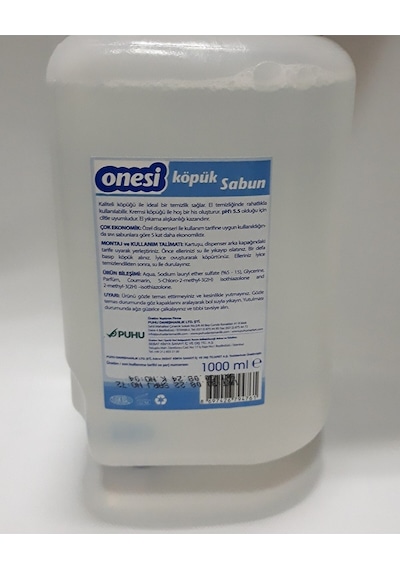 Onesi Köpük Sabun 12 x 1 L