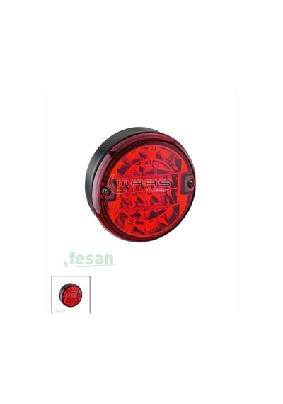 24v Stop Lamba Universal Ledli Kırmızı Tek Renk Stop