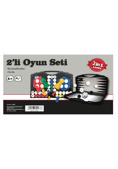 Çantalı Kızma Birader Ve Tavla Seti