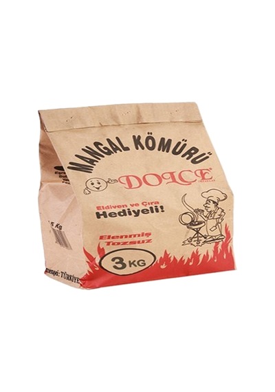 Dolce Mangal Kömürü 3 Kg - 3 Adet Tarı