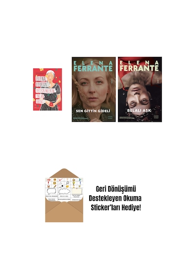 Yetişkinlerin Yalan Hayatı + Sen Gittin Gideli + Belalı Aşk + Okuma Sticker'ları