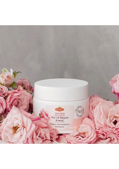 Otacı Gül Kürü Nemlendirici Yüz Ve Boyun Kremi 50ml