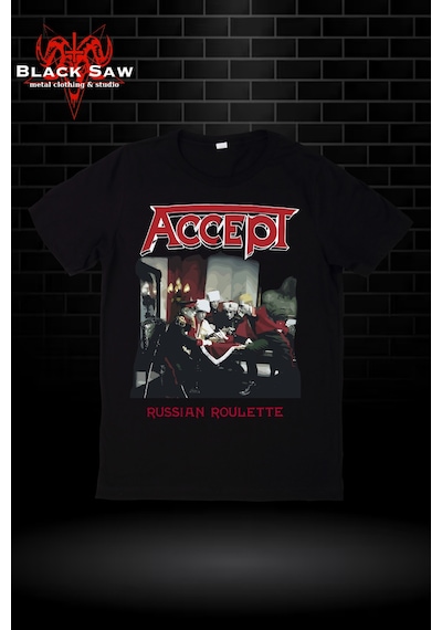 Noıssey Accept Russian Roulette Heavy Metal Kodsiyahsaw Siyah