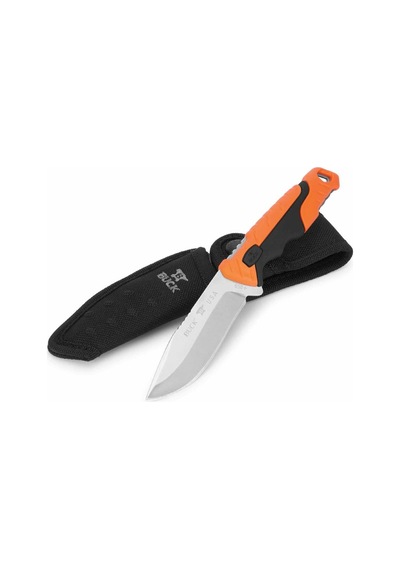 Buck 658 Pursuit Pro Kamp Bıçak, Turuncu-siyah Çok Renkli