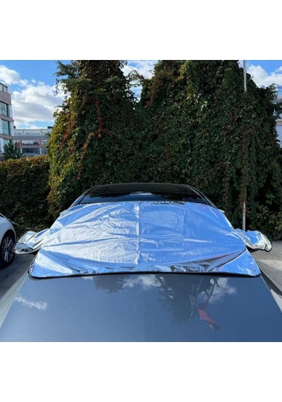 Carmind Araç Ön Cam Ve Dış Ayna Buzlanmadan Koruyucu Örtü