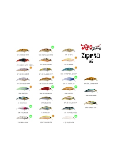 Hanfish Zıpır 50 Kg K-33 Colorado Shrimp