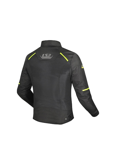 Ls2 Breeze Mont Siyah-neon Sarı
